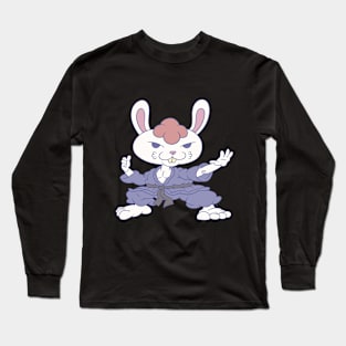 Judo Rabbit Long Sleeve T-Shirt